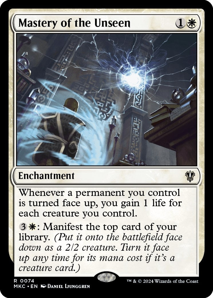 Image for Mastery of the Unseen (Commander: Murders at Karlov Manor) (74) - Magic: The Gathering