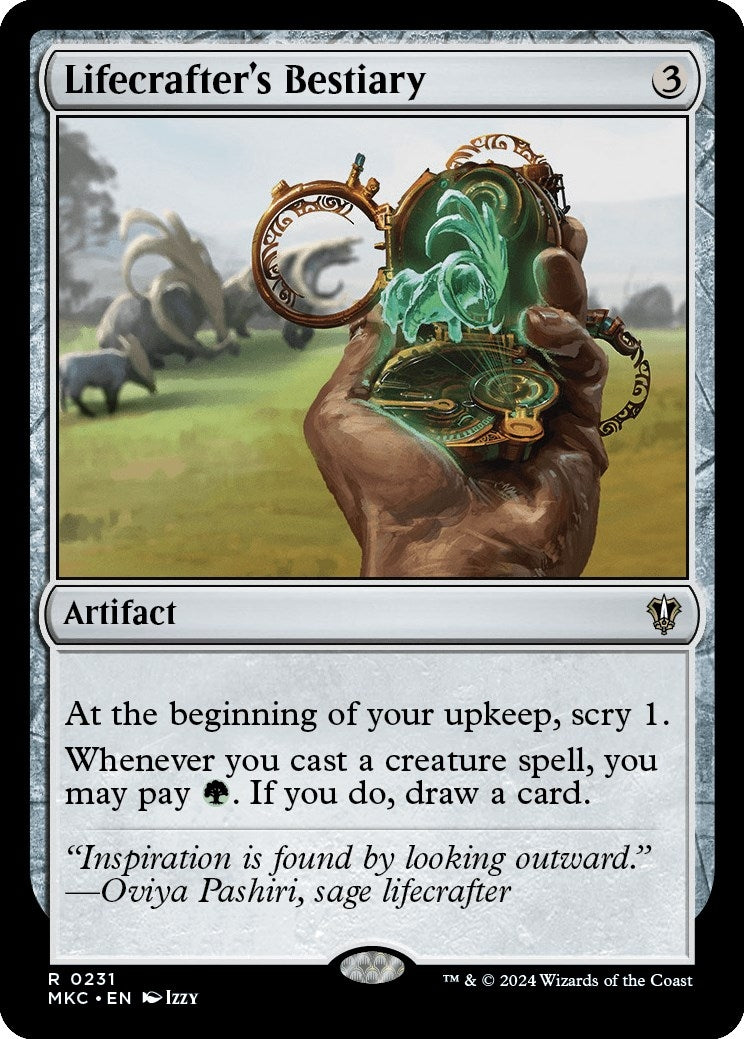 Image for Lifecrafter's Bestiary (Commander: Murders at Karlov Manor) (231) - Magic: The Gathering