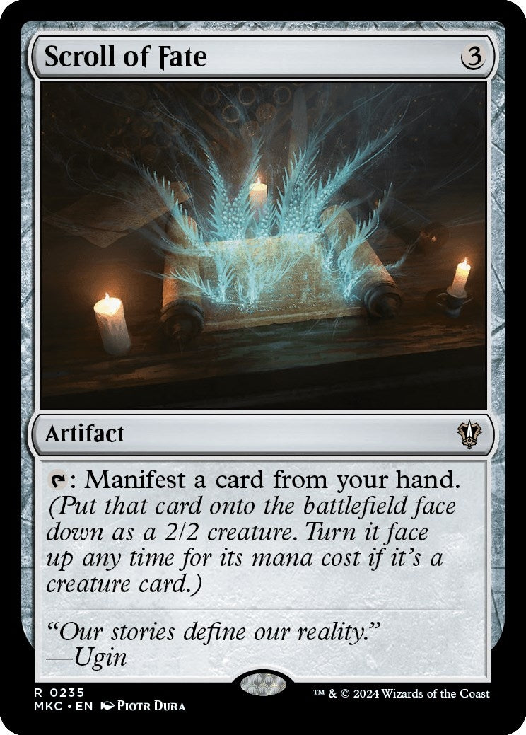Image for Scroll of Fate (Commander: Murders at Karlov Manor) (235) - Magic: The Gathering