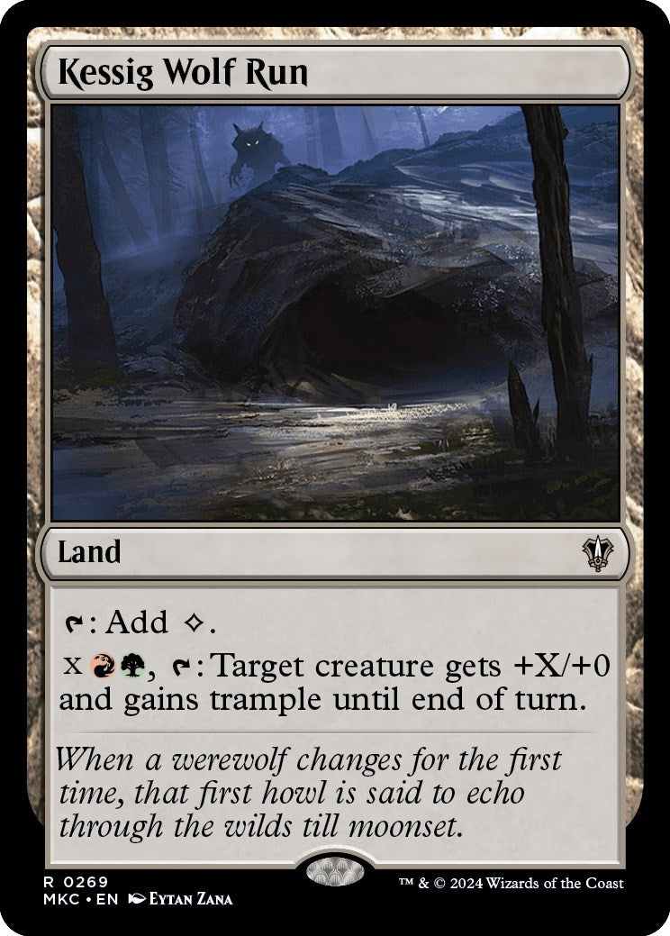 Image for Kessig Wolf Run (Commander: Murders at Karlov Manor) (269) - Magic: The Gathering