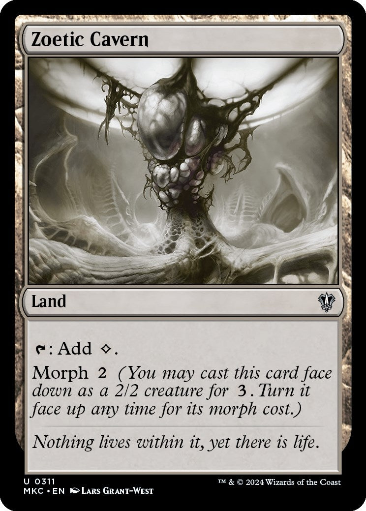 Image for Zoetic Cavern (Commander: Murders at Karlov Manor) (311) - Magic: The Gathering