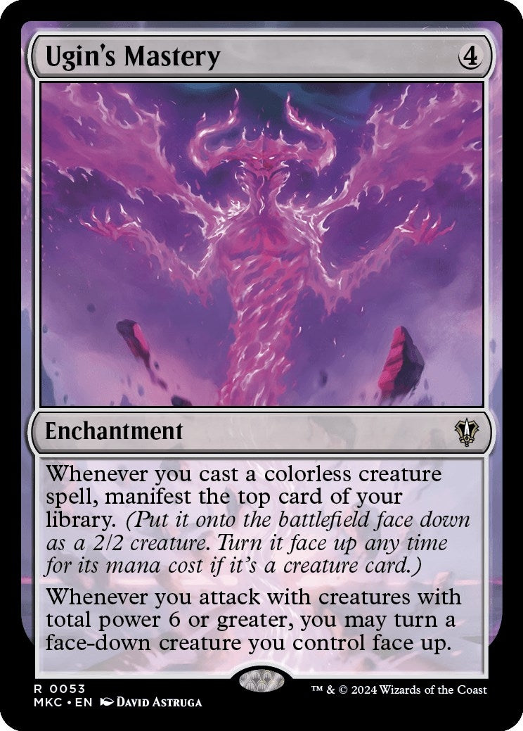 Image for Ugin's Mastery (Commander: Murders at Karlov Manor) (53) - Magic: The Gathering