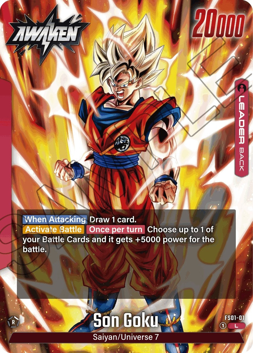 Image for Son Goku - FS01-01 (Starter Deck 1: Son Goku) (FS01-01) - Dragon Ball Super: Fusion World