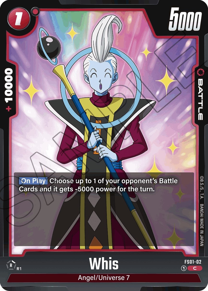 Image for Whis (Starter Deck 1: Son Goku) (FS01-02) - Dragon Ball Super: Fusion World
