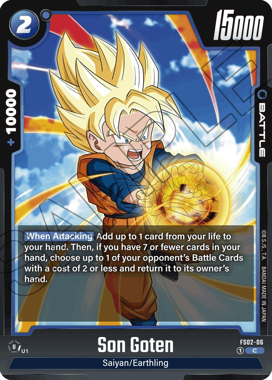 Image for Son Goten - FS02-06 (Starter Deck 2: Vegeta) (FS02-06) - Dragon Ball Super: Fusion World