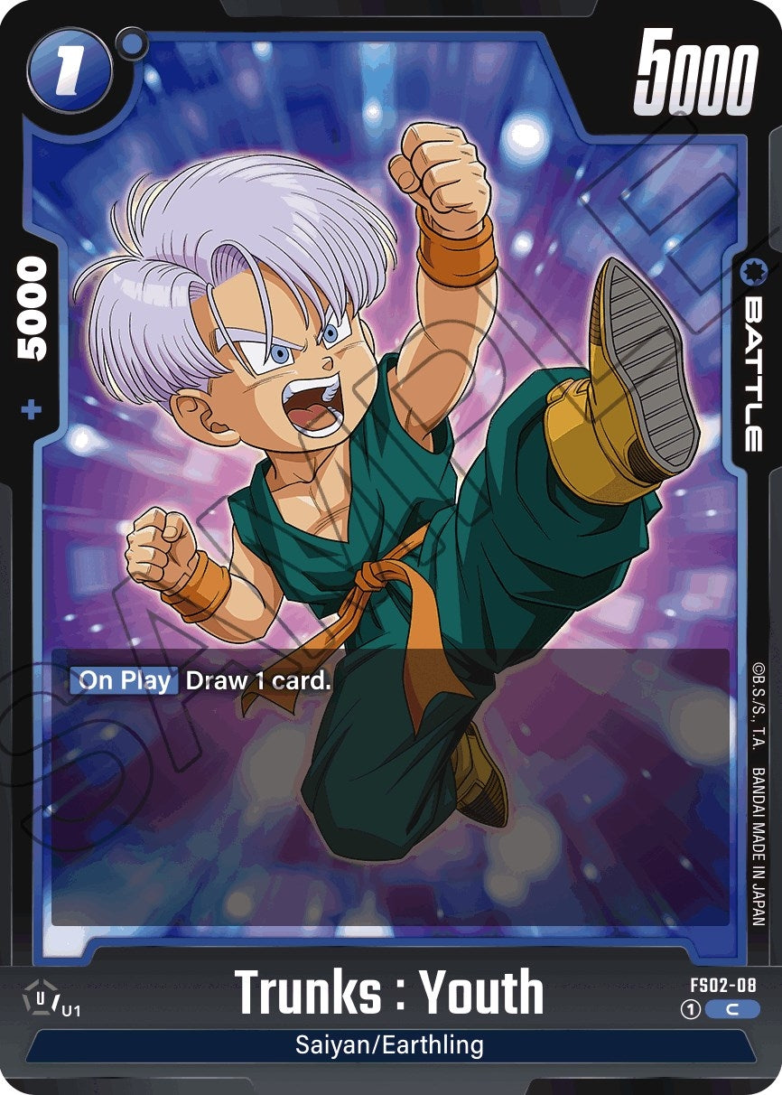 Image for Trunks : Youth - FS02-08 (Starter Deck 2: Vegeta) (FS02-08) - Dragon Ball Super: Fusion World