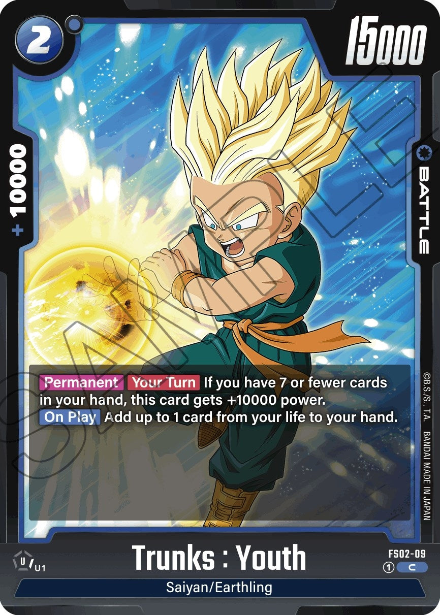 Image for Trunks : Youth - FS02-09 (Starter Deck 2: Vegeta) (FS02-09) - Dragon Ball Super: Fusion World
