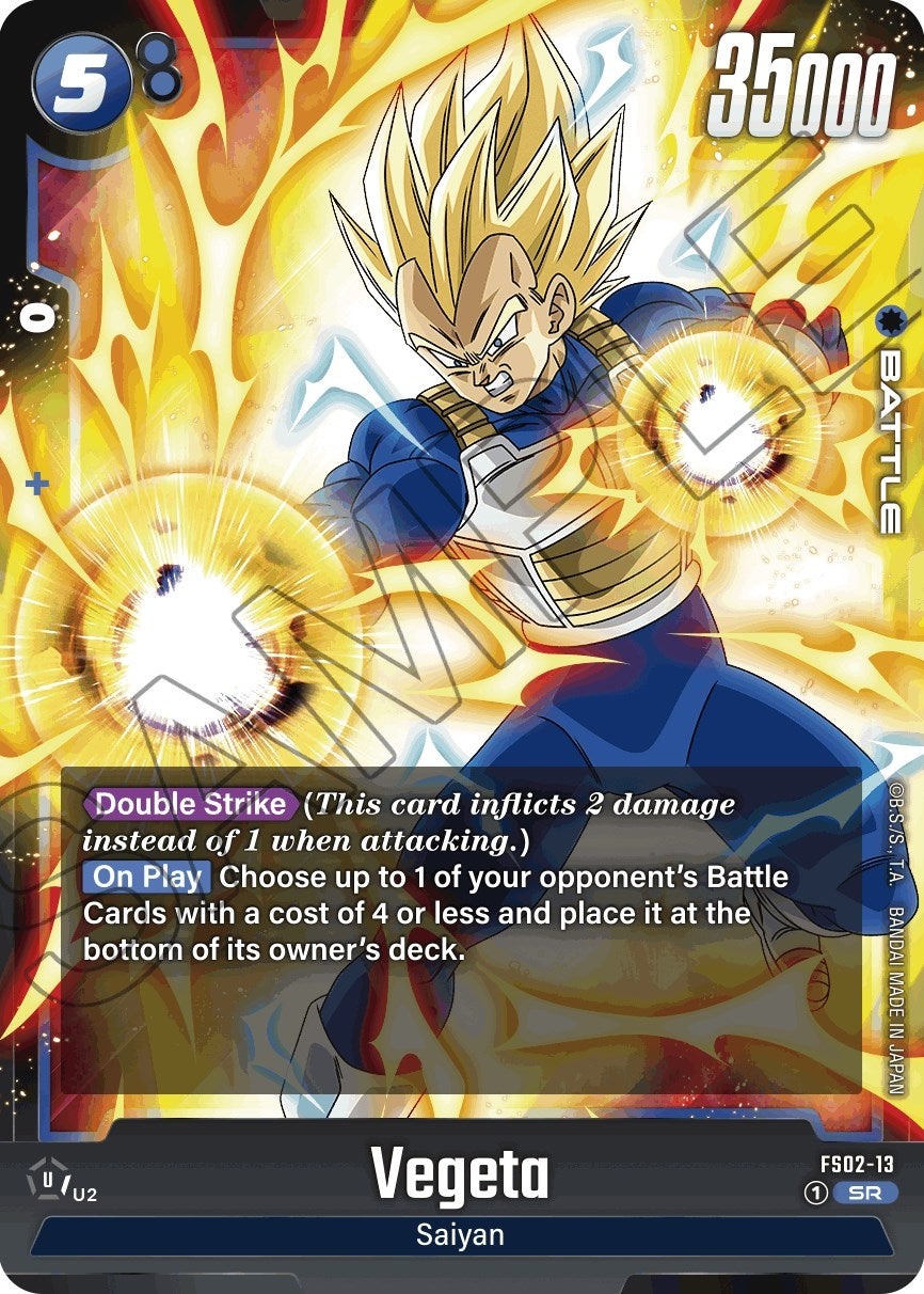Image for Vegeta - FS02-13 (Starter Deck 2: Vegeta) (FS02-13) - Dragon Ball Super: Fusion World