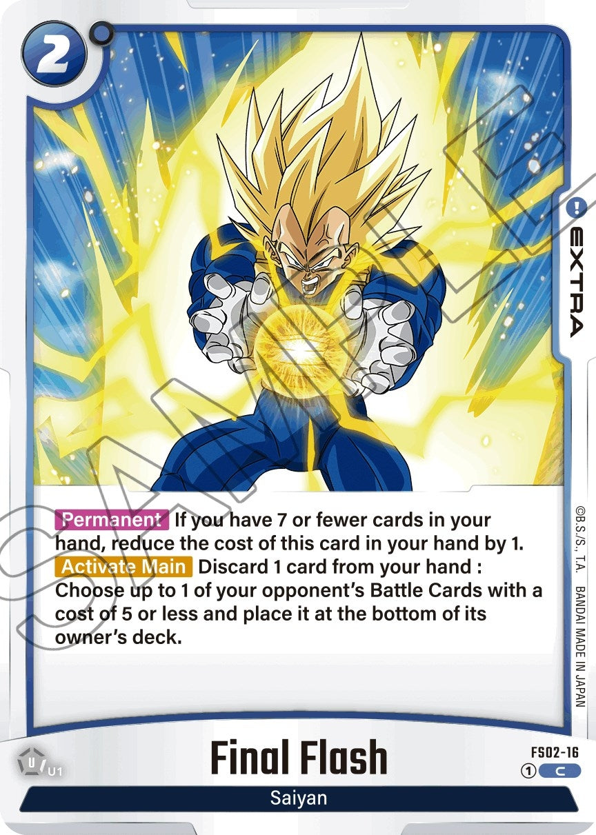 Image for Final Flash (Starter Deck 2: Vegeta) (FS02-16) - Dragon Ball Super: Fusion World