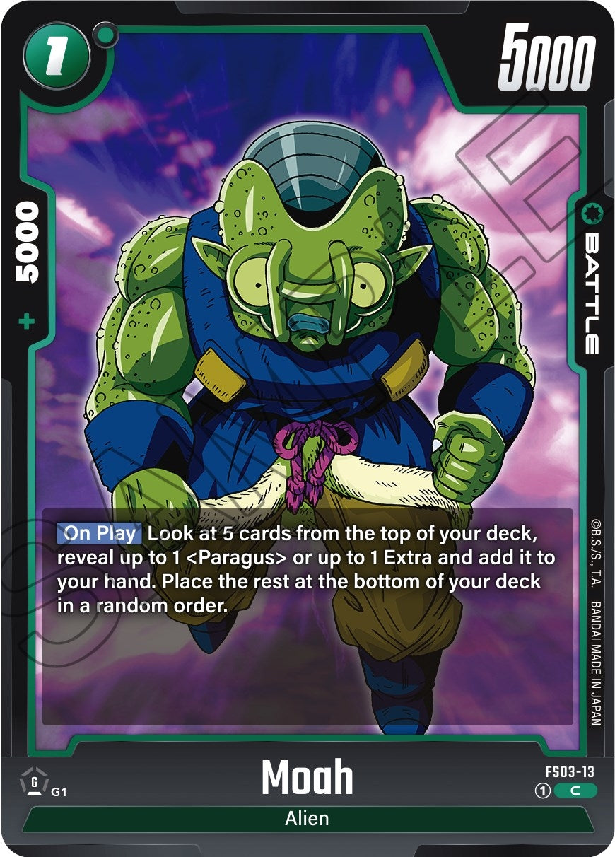 Image for Moah (Starter Deck 3: Broly) (FS03-13) - Dragon Ball Super: Fusion World
