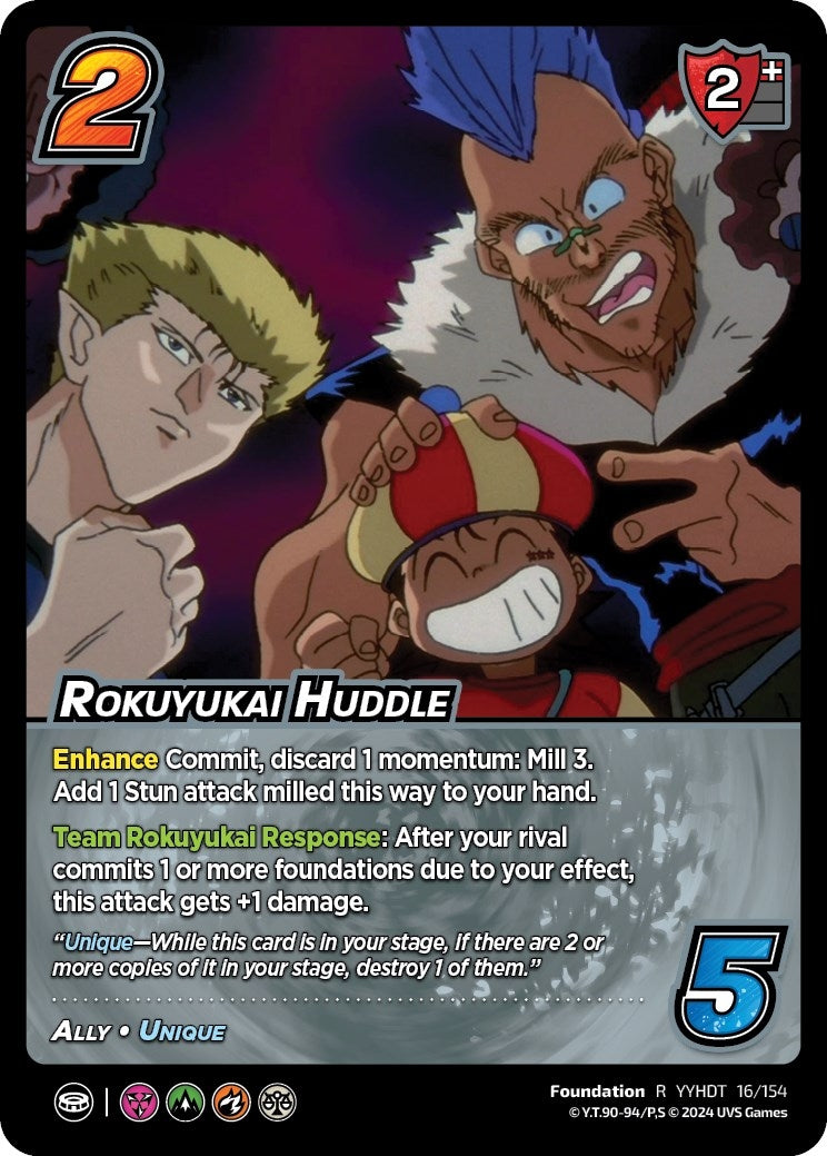 Image for Rokuyukai Huddle (Yu Yu Hakusho: Dark Tournament) (16/154) - UniVersus
