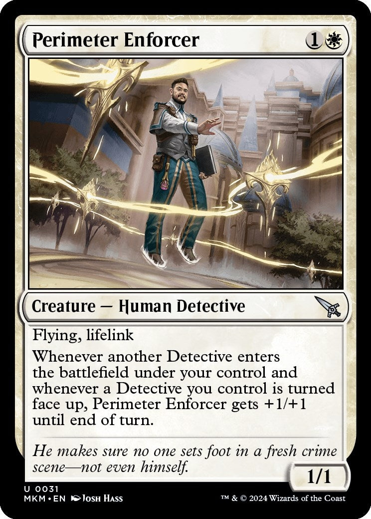 Image for Perimeter Enforcer (Murders at Karlov Manor) (31) - Magic: The Gathering
