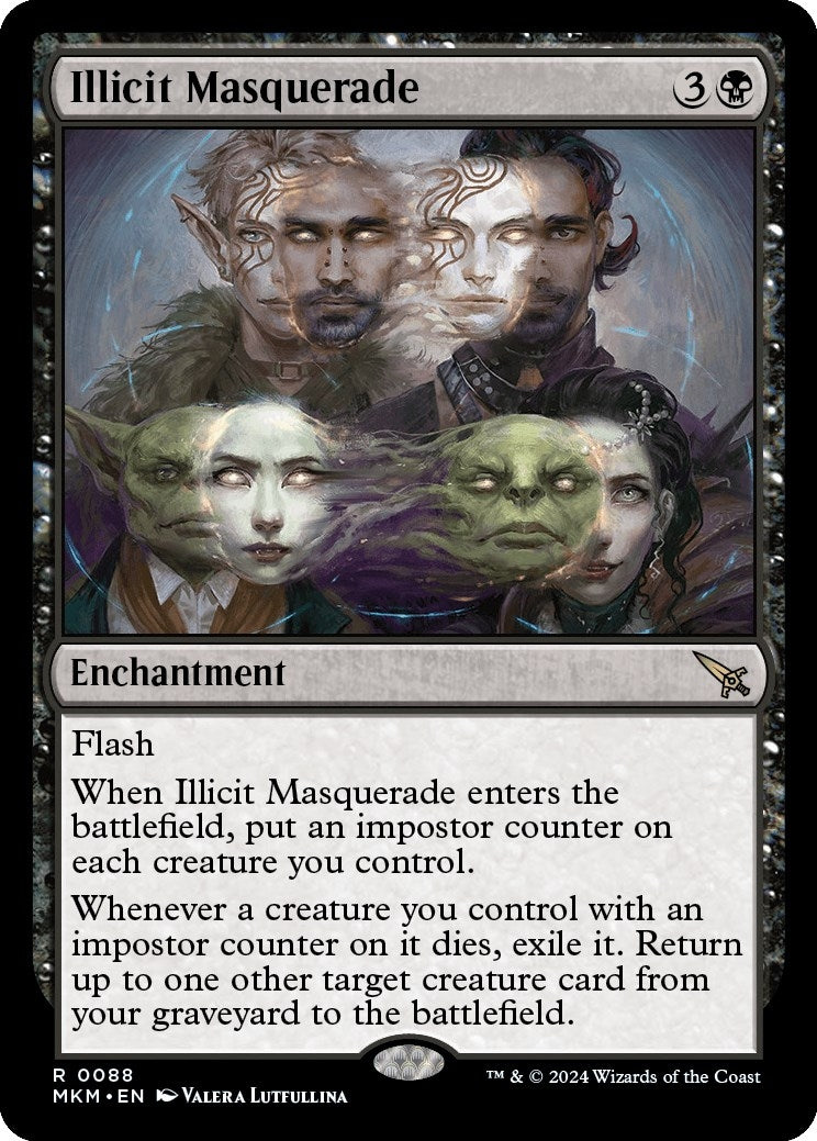 Image for Illicit Masquerade (Murders at Karlov Manor) (88) - Magic: The Gathering
