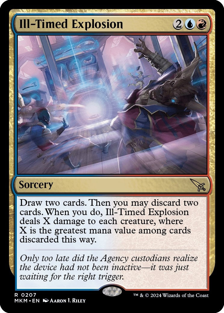 Image for Ill-Timed Explosion (Murders at Karlov Manor) (207) - Magic: The Gathering