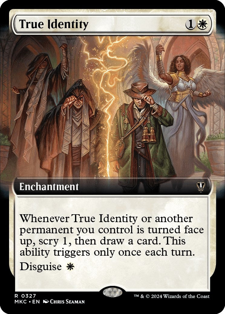 Image for True Identity (Extended Art) (Commander: Murders at Karlov Manor) (327) - Magic: The Gathering