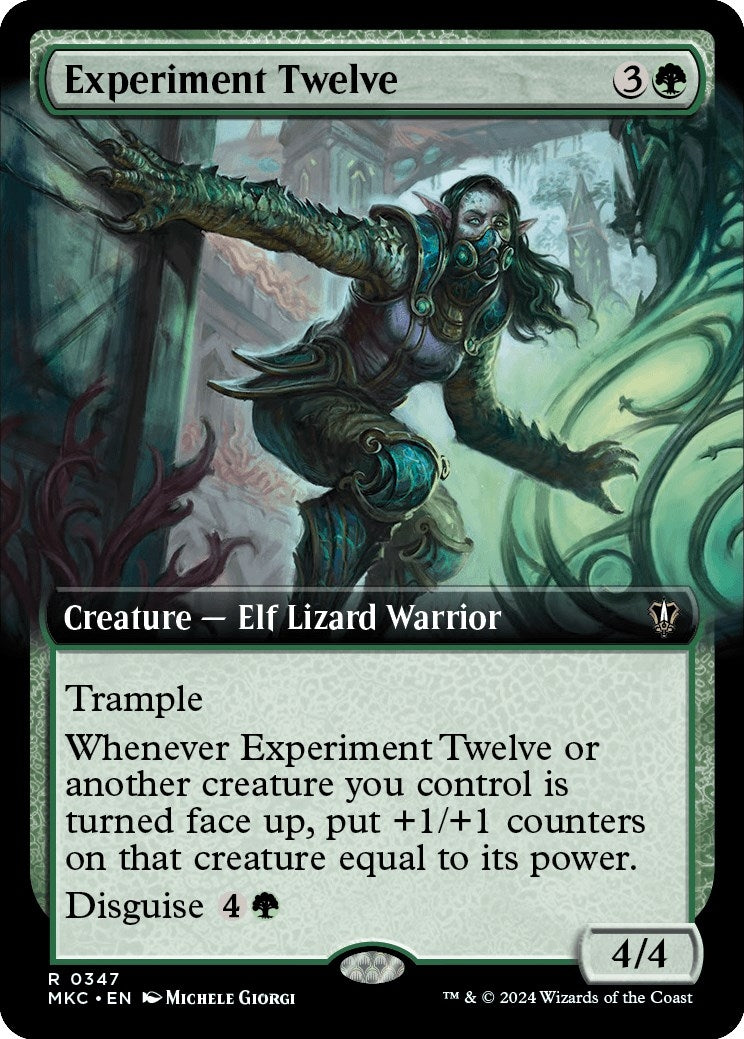 Image for Experiment Twelve (Extended Art) (Commander: Murders at Karlov Manor) (347) - Magic: The Gathering