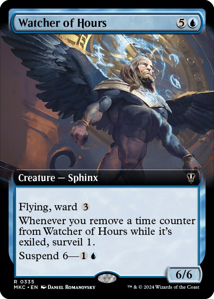 Image for Watcher of Hours (Extended Art) (Commander: Murders at Karlov Manor) (335) - Magic: The Gathering