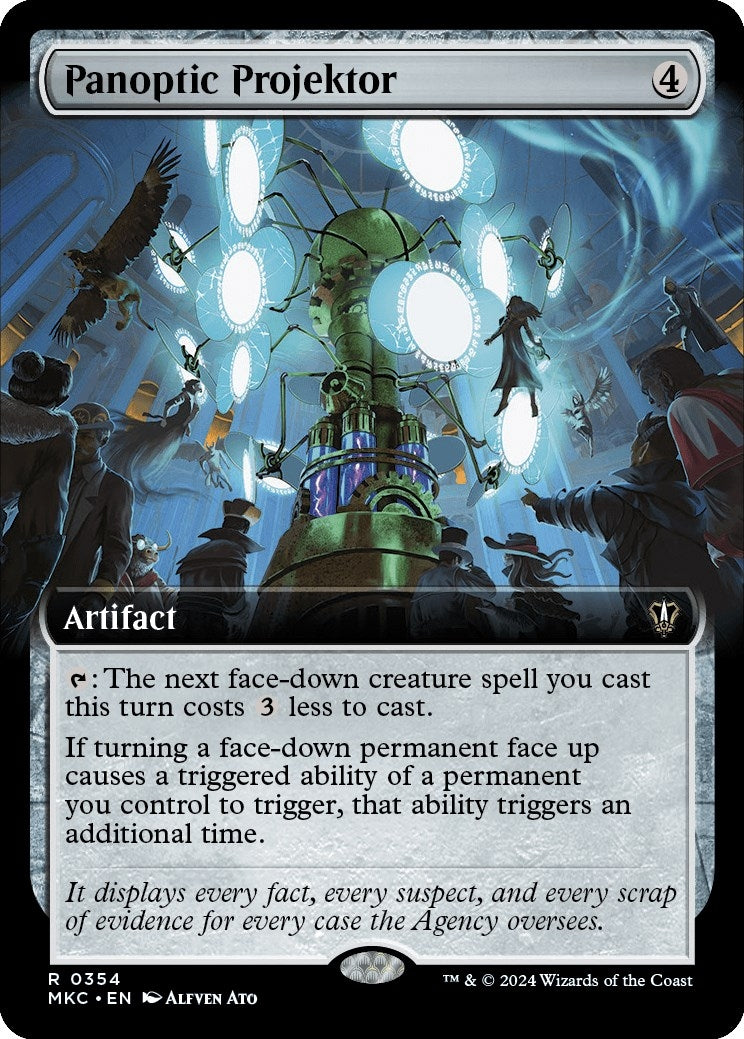 Image for Panoptic Projektor (Extended Art) (Commander: Murders at Karlov Manor) (354) - Magic: The Gathering