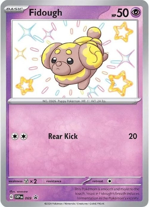 Image for Fidough - 069 (SV: Scarlet & Violet Promo Cards) (069) - Pokemon