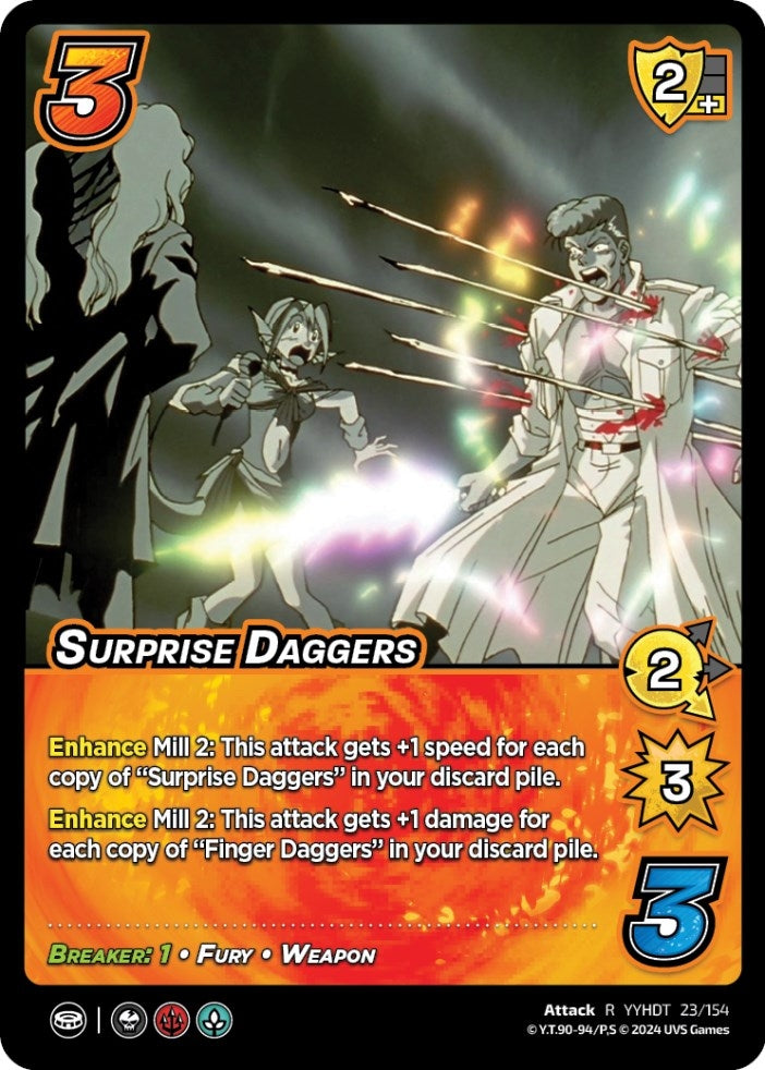Image for Surprise Daggers (Yu Yu Hakusho: Dark Tournament) (23/154) - UniVersus