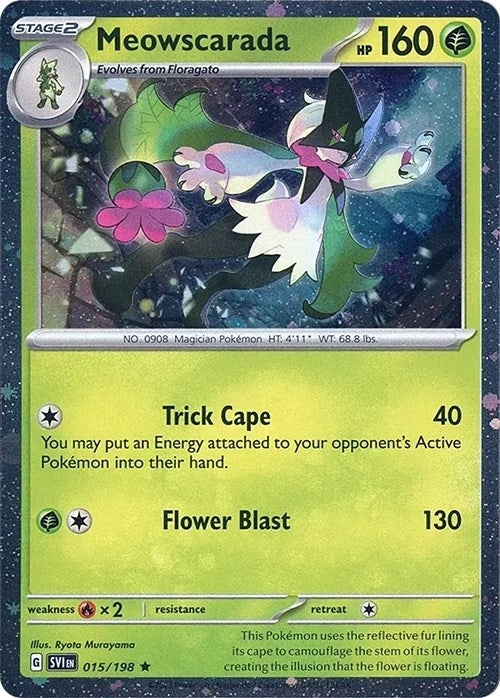 Image for Meowscarada - 015/198 (Cosmos Holo) (Miscellaneous Cards & Products) (015/198) - Pokemon