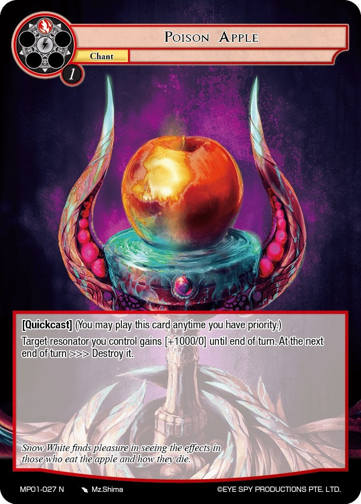 Image for Poison Apple (Masterpiece "Pilgrim-Memories") (MP01-027 N) - Force of Will