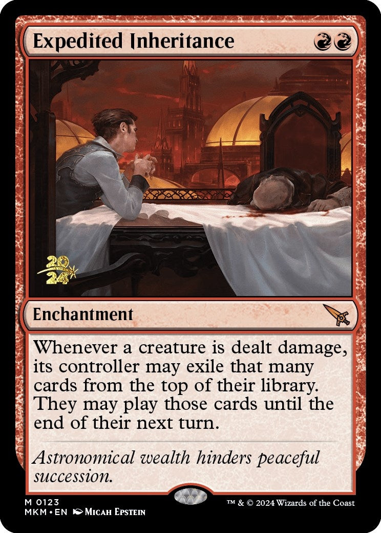 Image for Expedited Inheritance (Prerelease Cards) (123) - Magic: The Gathering