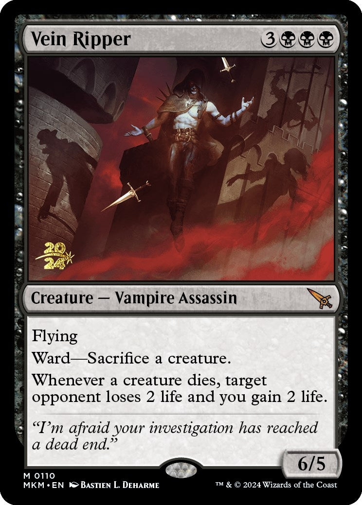 Image for Vein Ripper (Prerelease Cards) (110) - Magic: The Gathering