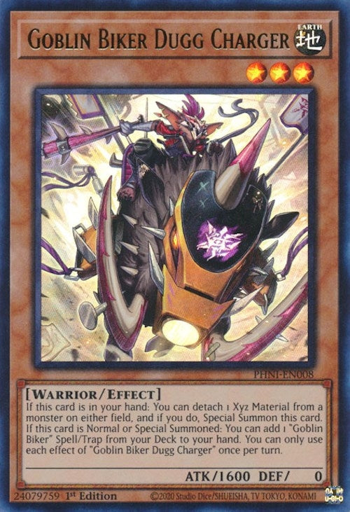 Image for Goblin Biker Dugg Charger (Phantom Nightmare) (PHNI-EN008) - YuGiOh