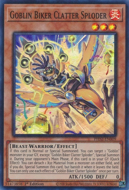 Image for Goblin Biker Clatter Sploder (Phantom Nightmare) (PHNI-EN009) - YuGiOh