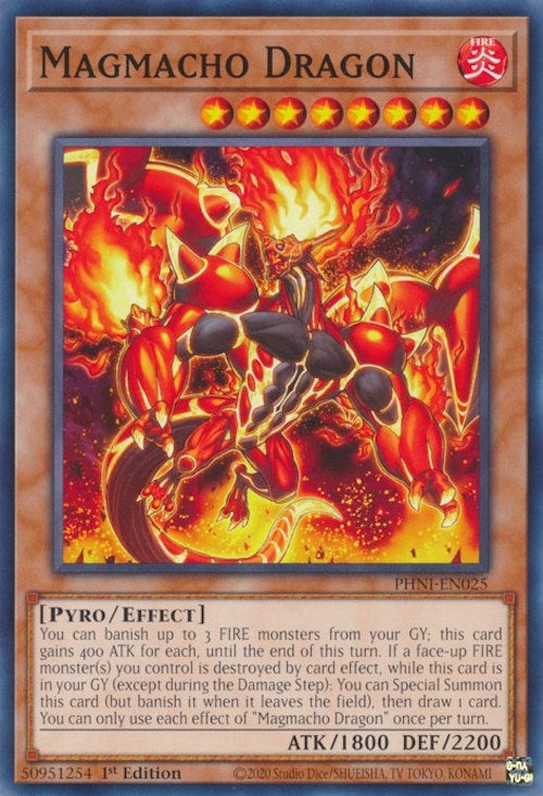 Image for Magmacho Dragon (Phantom Nightmare) (PHNI-EN025) - YuGiOh