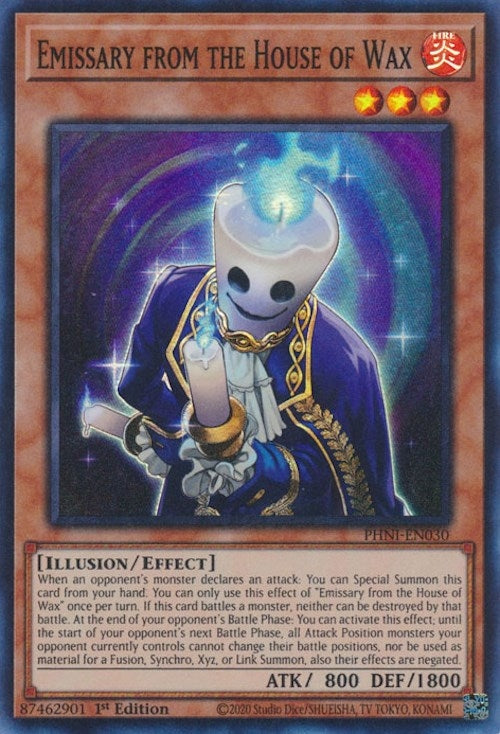 Image for Emissary from the House of Wax (Phantom Nightmare) (PHNI-EN030) - YuGiOh