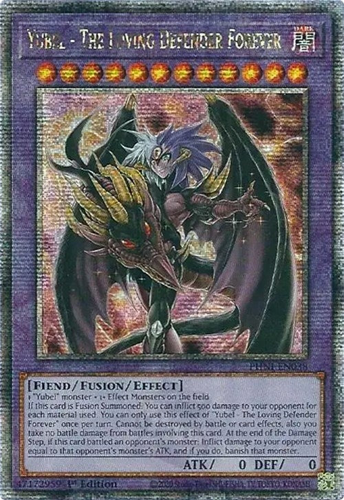 Image for Yubel - The Loving Defender Forever (Quarter Century Secret Rare) (Phantom Nightmare) (PHNI-EN038) - YuGiOh