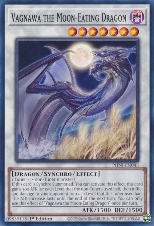 Image for Vagnawa the Moon-Eating Dragon (Phantom Nightmare) (PHNI-EN043) - YuGiOh