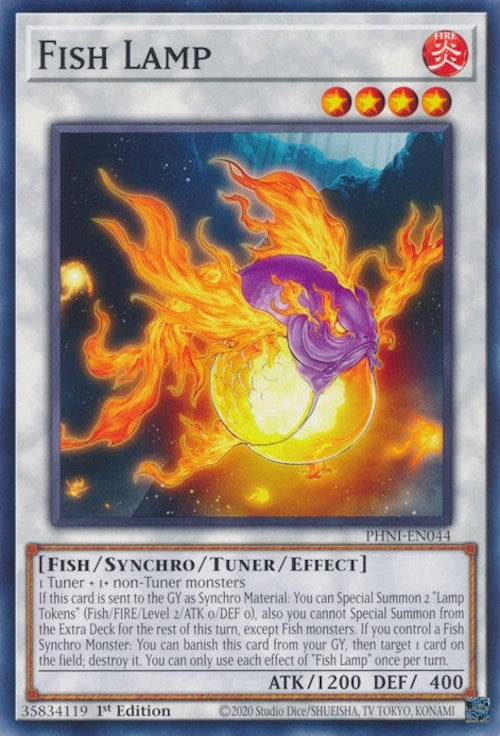 Image for Fish Lamp (Phantom Nightmare) (PHNI-EN044) - YuGiOh
