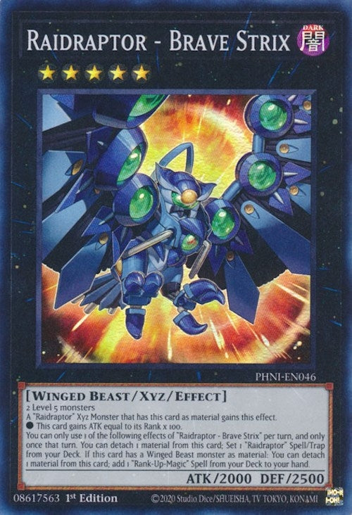 Image for Raidraptor - Brave Strix (Phantom Nightmare) (PHNI-EN046) - YuGiOh