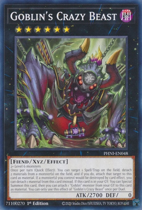 Image for Goblin's Crazy Beast (Phantom Nightmare) (PHNI-EN048) - YuGiOh