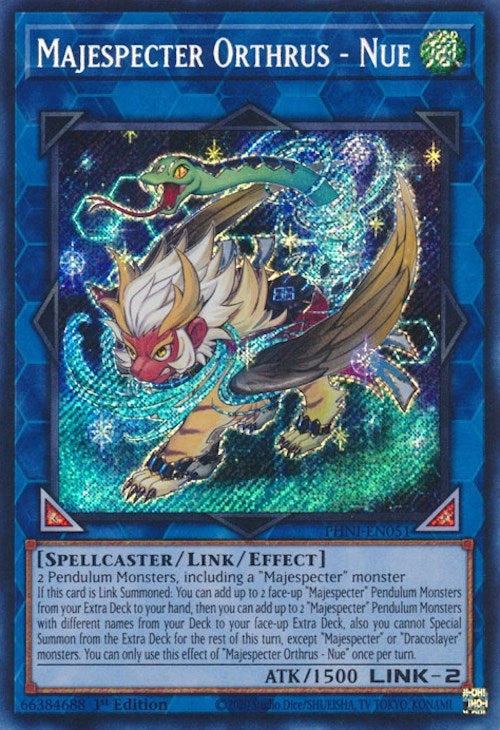Image for Majespecter Orthrus - Nue (Phantom Nightmare) (PHNI-EN051) - YuGiOh