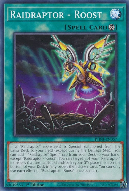 Image for Raidraptor - Roost (Phantom Nightmare) (PHNI-EN057) - YuGiOh