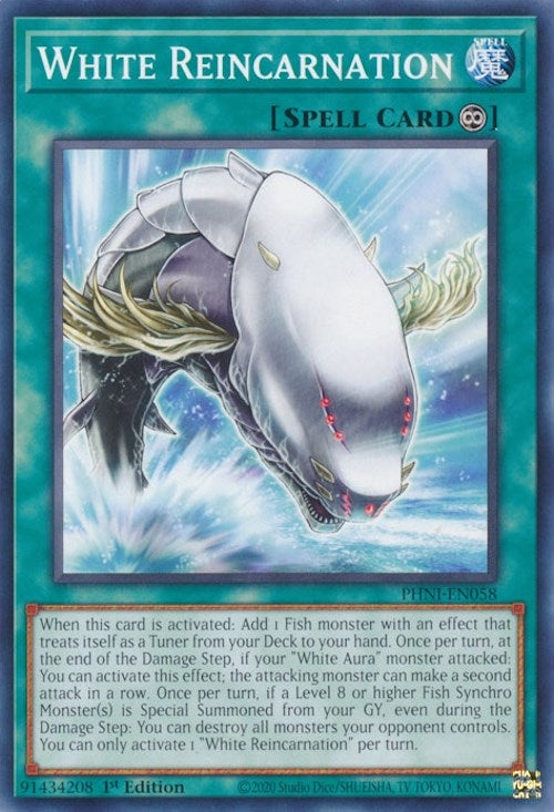 Image for White Reincarnation (Phantom Nightmare) (PHNI-EN058) - YuGiOh