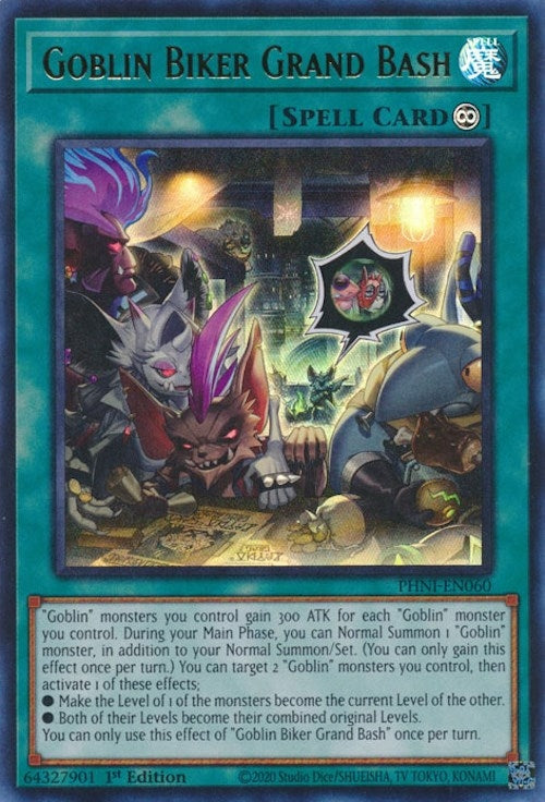 Image for Goblin Biker Grand Bash (Phantom Nightmare) (PHNI-EN060) - YuGiOh