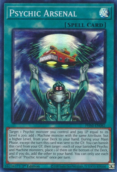 Image for Psychic Arsenal (Phantom Nightmare) (PHNI-EN082) - YuGiOh