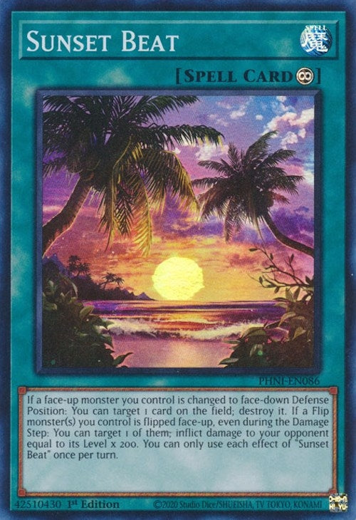 Image for Sunset Beat (Phantom Nightmare) (PHNI-EN086) - YuGiOh
