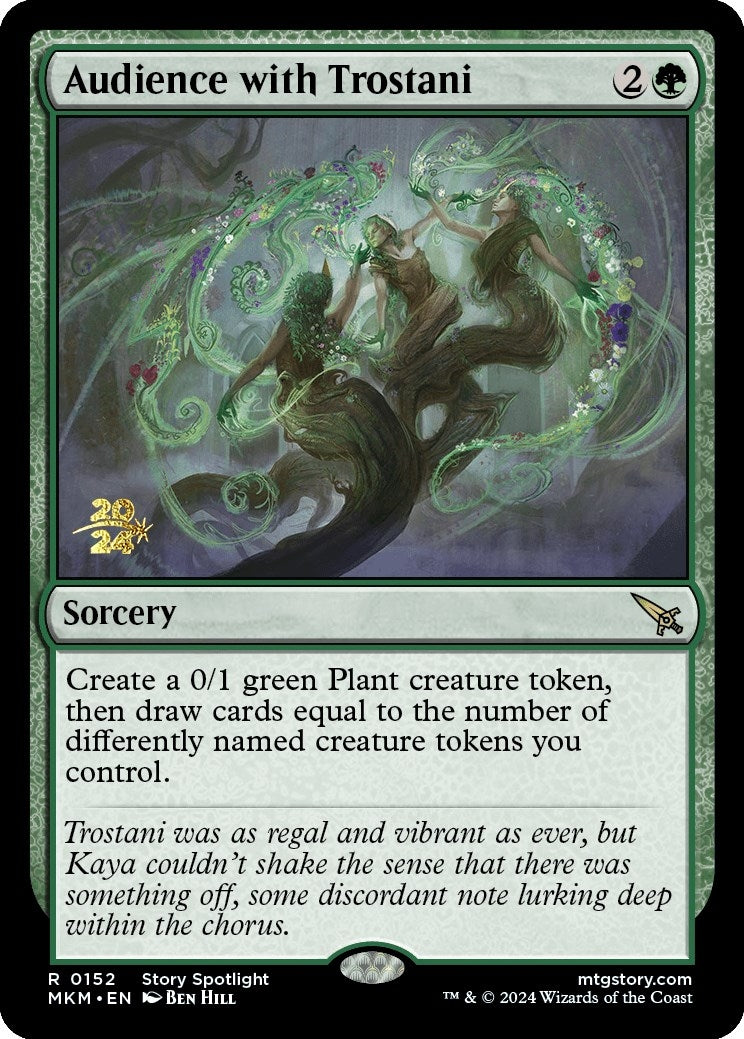 Image for Audience with Trostani (Prerelease Cards) (152) - Magic: The Gathering
