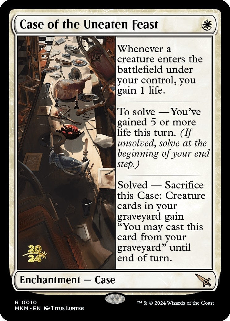 Image for Case of the Uneaten Feast (Prerelease Cards) (10) - Magic: The Gathering