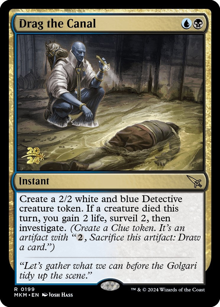 Image for Drag the Canal (Prerelease Cards) (199) - Magic: The Gathering