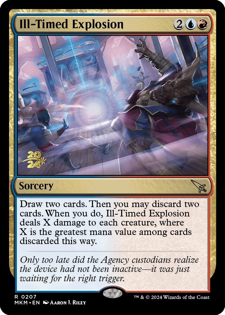 Image for Ill-Timed Explosion (Prerelease Cards) (207) - Magic: The Gathering