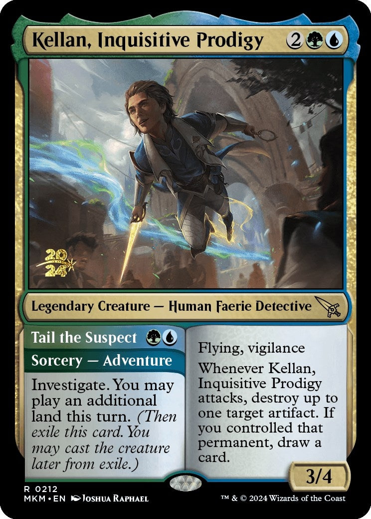 Image for Kellan, Inquisitive Prodigy (Prerelease Cards) (212) - Magic: The Gathering