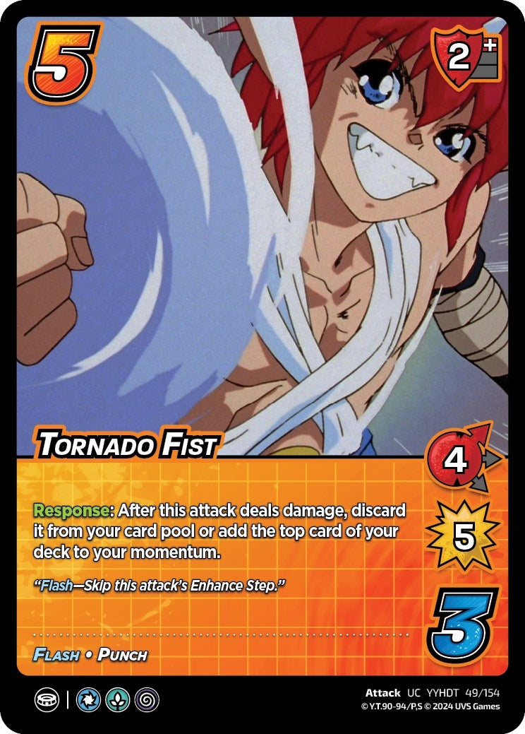 Image for Tornado Fist (Yu Yu Hakusho: Dark Tournament) (49/154) - UniVersus