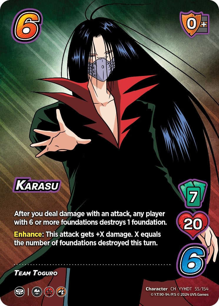 Image for Karasu (Yu Yu Hakusho: Dark Tournament) (55/154) - UniVersus